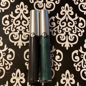 Georgio Armani Eye Tint: 1 (black) shade 4 (green)
